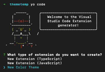 pick VS code theme